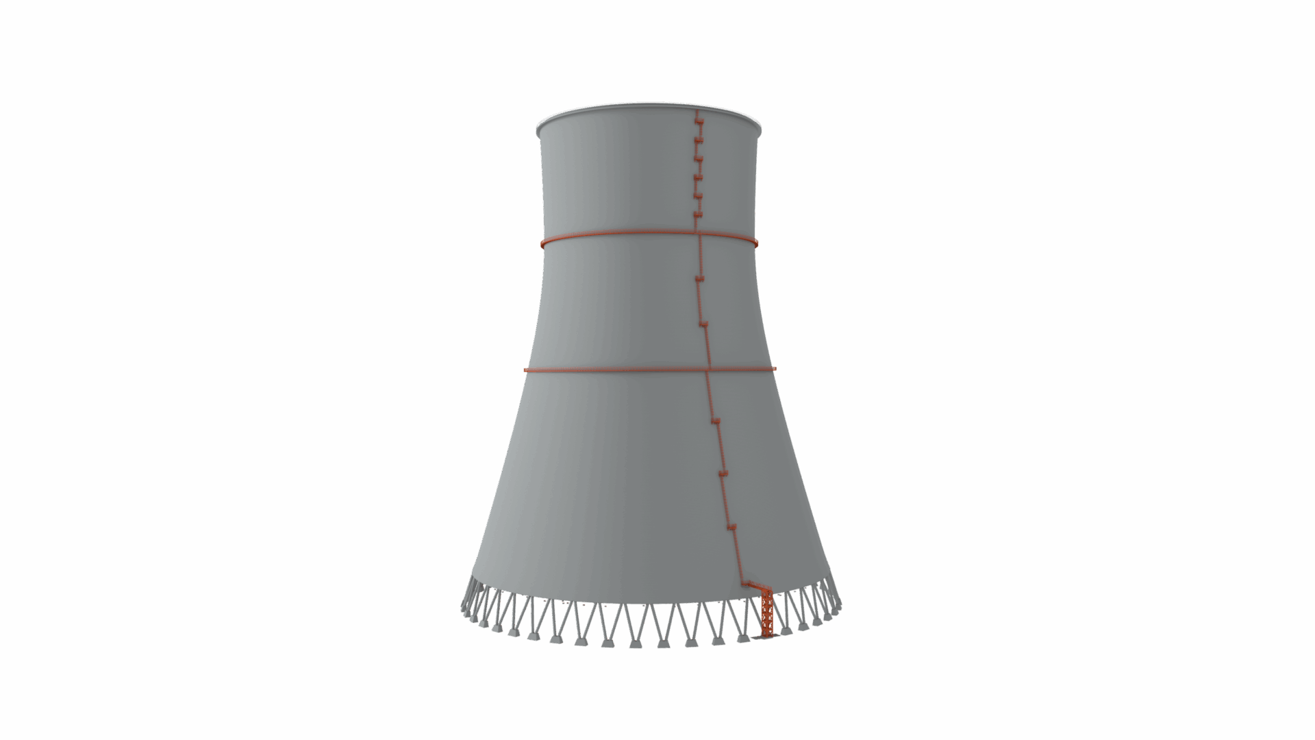 композитные элементы для оснащения градирен